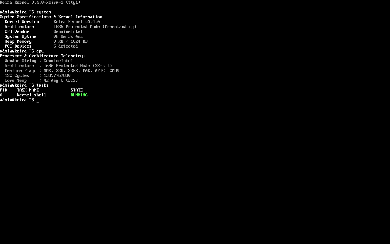 Dual architecture i686 protected mode